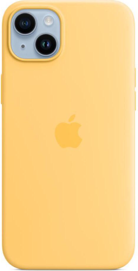 Apple Silikon Case mit MagSafe für Apple iPhone 14 Plus, Sonnenlicht Apple Silikon Case mit MagSafe für Apple iPhone 14 Plus, Sonnenlicht